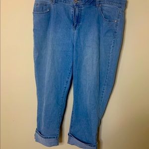 Crop jeans size 18 from Macy's
